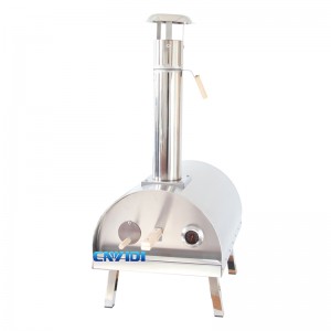 Фурна за пица с дървесни пелети
