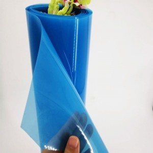 Гореща разпродажба 0,5 мм цветна прозрачна поливинилхлоридна PVC фолио за вакуумно оформяне