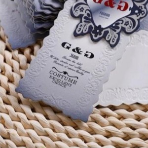 Висящ етикет за модни дрехи Creative Fashion 12