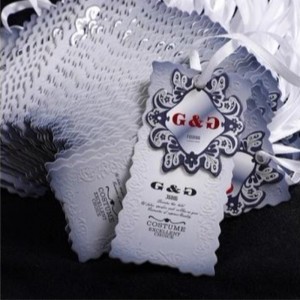 Висящ етикет за модни дрехи Creative Fashion 12