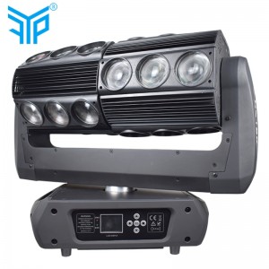 2019 най-новите 24 * 25w безкрайно въртящи се RGBW светодиодни фантомни дискови светлини за миене на стена, промоционални продажби