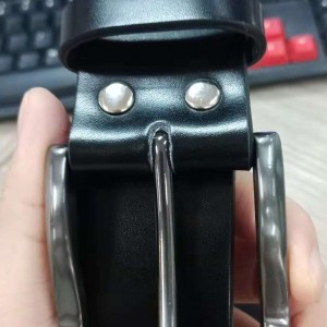 HD0823 - Персонализиран мъжки оригиналният колан на Letaher, класически бизнес пояс