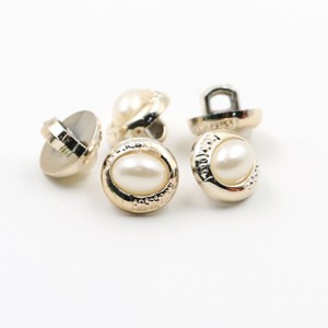 11мм домакински DIY перлен бутон за шифон риза 11