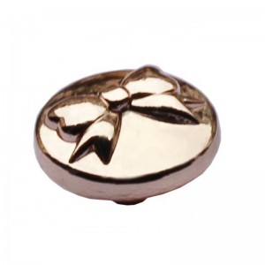 Моден бутон пеперуда дизайн дреха метален златен бутон копче за подгъващ се гребен 13