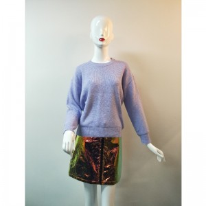 PUR COLLECTION PURPLE SWEATER RLWS0039F