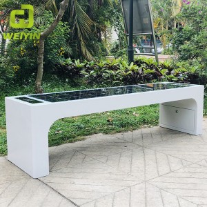 Градски седалки Solar Smart Street за градска употреба за външна употреба