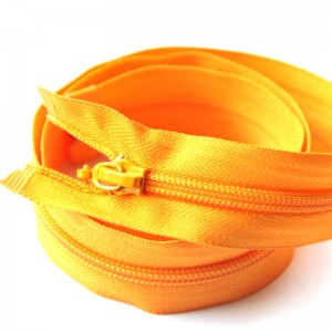 Памучно палто отворен край 70 см 5 # найлонов цип 5