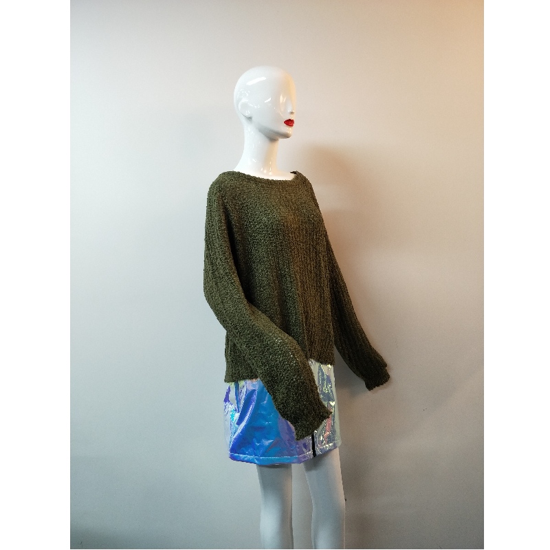 KHAKI LADIES SWEATER RLWS0098F