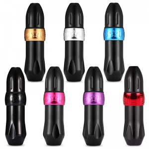 Професионална алуминиева електрическа ротационна машина татуировка писалка моторна татуировка пистолет постоянна грим машина ...