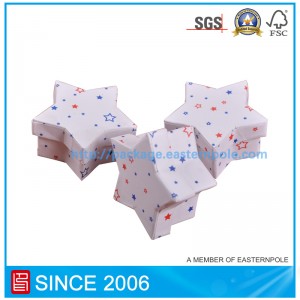 Подаръчна кутия с форма на звезда