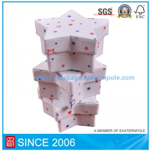 Подаръчна кутия с форма на звезда