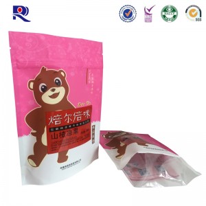 ламиниран пластмасов калъф за цип за закуски