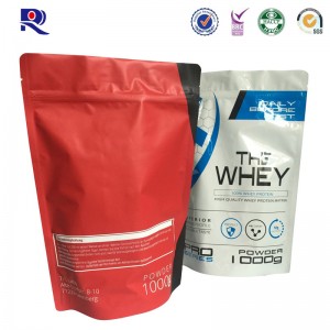 Печатна и ламинирана поставка за прах от суроватка и други хранителни продукти от прах