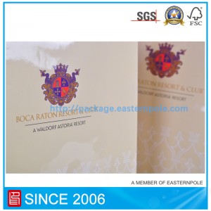 Луксозна хартиена торба с вързана дръжка