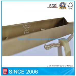 Цветна хартиена торбичка Pantone с дизайн за щамповане на фолио