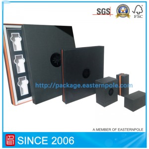 Ръчно изработена хартиена кутия с картонена вложка