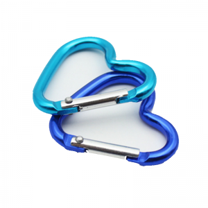 Звезден тип карабинер алуминиева сплав планина катарама бързо висяща катарама висящ ключодържател на открито