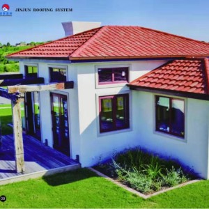 AIYIA стомана доставя метални строителни материали, покрити с камък, метални керемиди