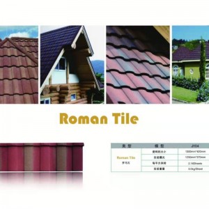 AIYIA стомана доставя метални строителни материали, покрити с камък, метални керемиди