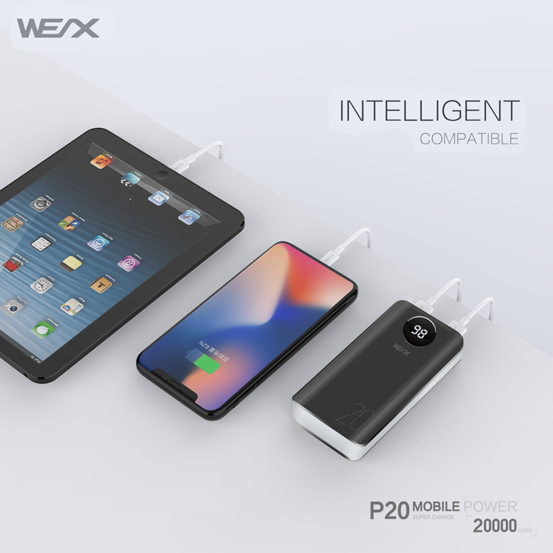 Проблем с WEX P20 Power Bank, ядро ​​за батерия клас + ， лесно за носене по време на пътуване и командировка