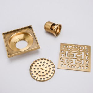 Лесна за инсталиране покривна плоча за изтичане на сифон против миризма