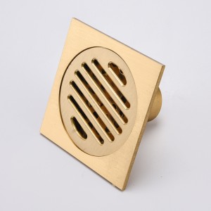 Злато доставчик месингова плочка вложка за душ душ ловец за отводняване