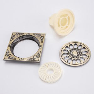 Месингов pvc етаж декоративен филтър за изтичане на душ