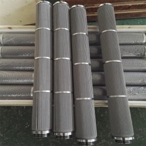 Спечен цилиндър с метални влакна, използван за метанолна филтрация