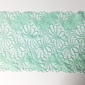 Найлонова еластична широка дантела с широка 18CM за бельо или дрехи