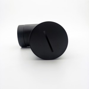 Месингов водопровод с капак от сифон с черна бутилка