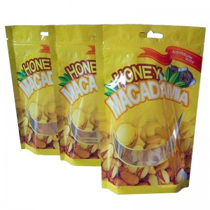 Китайски доставчици по поръчка отпечатани пластмасови торбички, бонбони или захар или закуска използват mylar ziplock торбички, храни...