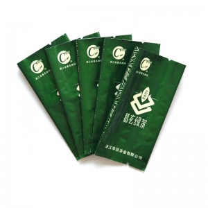 Компресирана странична торбичка от алуминиево фолио Gusset за опаковане на чай