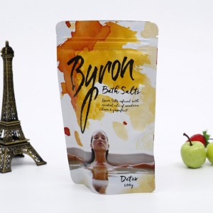 Чанти отпечатани по поръчка торбичка за опаковане на вода с морска сол