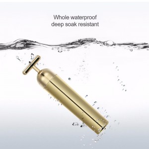 Beauty Bar Pulse Масажор за лице, T-Shape Electric Sign Масажни инструменти за чувствителна кожа