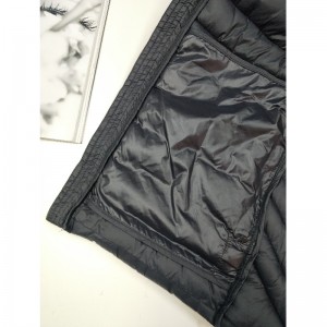 NAVY HOODED PUFFER JAKET RLMPC0010