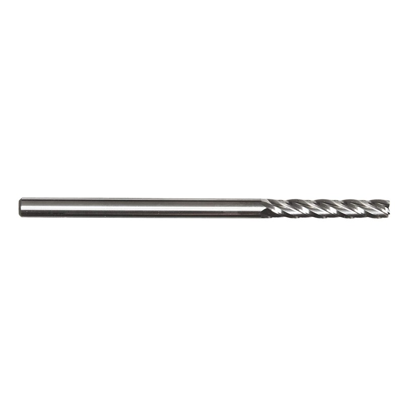 Premium Carbide End Mill, дълга серия, 4 флейта, 1/8 