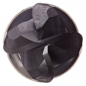 Мелница с твърд карбиден нос, с покритие, 4 флейта, 1/4 \