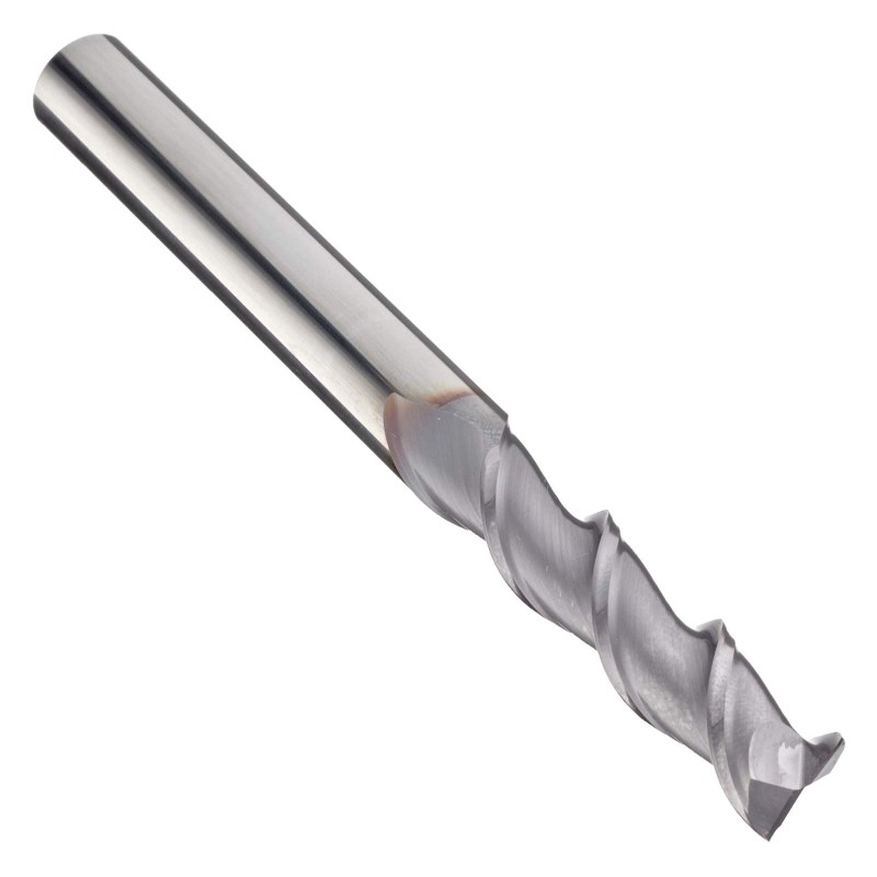 Carbide Square Nose End Mill, Inch, TiCN Finish, Finishing Cut, 45 градуса спирала, 2 флейти, 1,5 