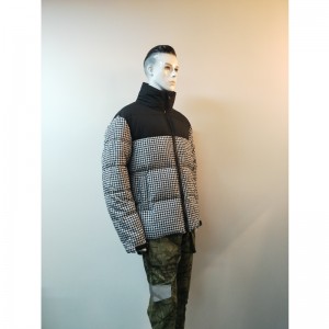 МЪЖКИ И ЧЕРНИ КОНТРАСТ МЪЖКИ ПУФЕРНИ ДЖАКЕТИ RLMPC0021N