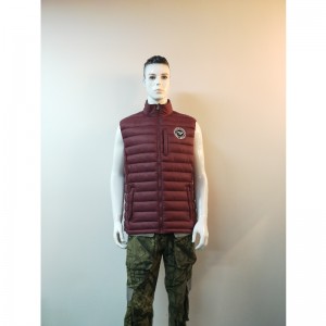МЪЖКИ БУРГУНДИ ПОДДЪРЖЕНИ VEST LMV0003