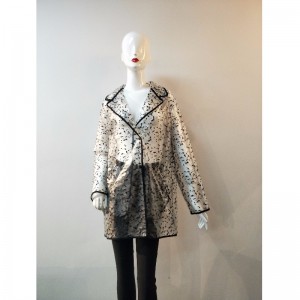 ДАМСКИ ЧЕРЕН ДОТ ТРУСЕН ДЖАКЕТ RLWTJ0002