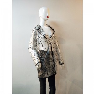 ДАМСКИ ЧЕРЕН ДОТ ТРУСЕН ДЖАКЕТ RLWTJ0002