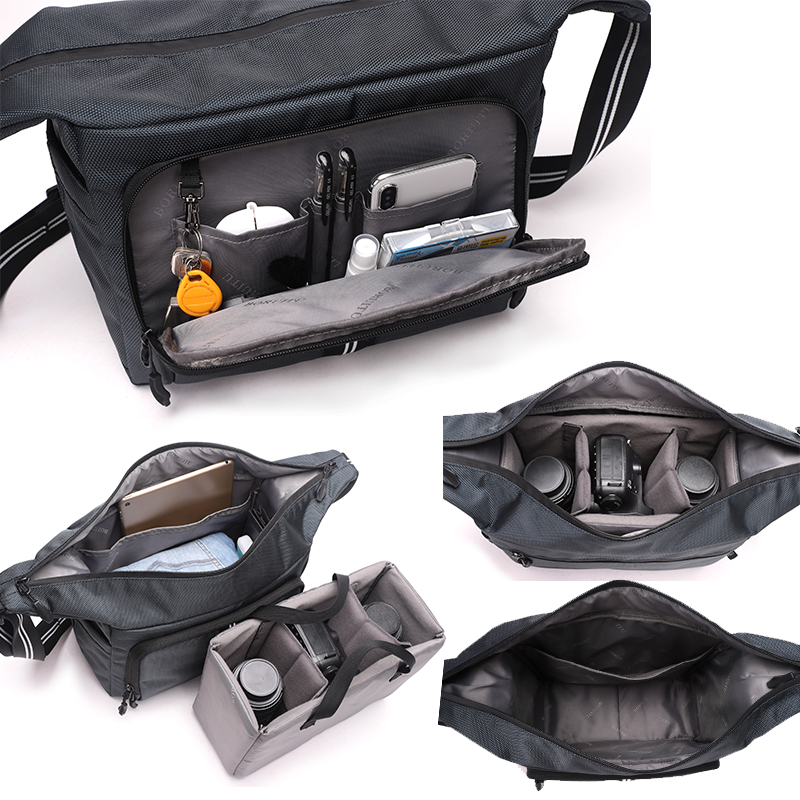 BRTMH50 Висококачествена чанта с едно рамо за мъже бизнес чанта найлон водоустойчива преносима чанта за камера