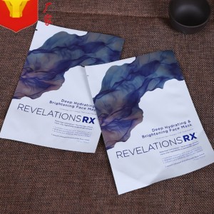 Персонализирани печатни термозалепващи алуминиеви фолио за маска за опаковане на чанти / козметична маска