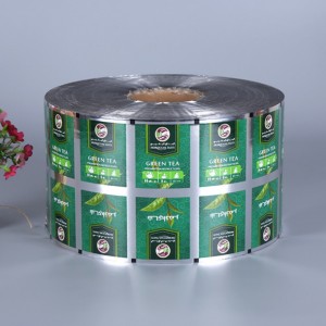 Хладно пластмасово фолио за опаковане от алуминиево фолио за пакетче кафе с мляко чай