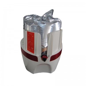 Течно напълнена пластмасова торбичка в кутия сок за питейна вода 5 L асептични пакети за мляко