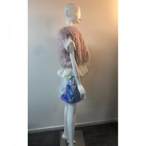 ДАМСКИ ПИНК КРАТКИ МАШКИ ДЖИЛЕТИ RLWF0014