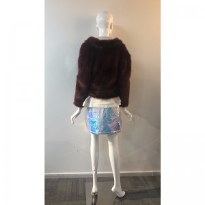 МАСЛЕНА ДЖАКЕТКА FAUX В БРОНА RLWF0027