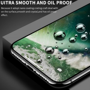 2.5D силиконов печат от закалено стъкло за екран за XI / XI MAX 2019