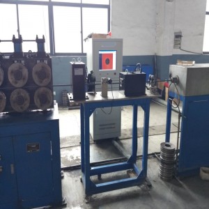 Онлайн система за тестване на вихрови токове за пролетна стоманена тел ECH7002